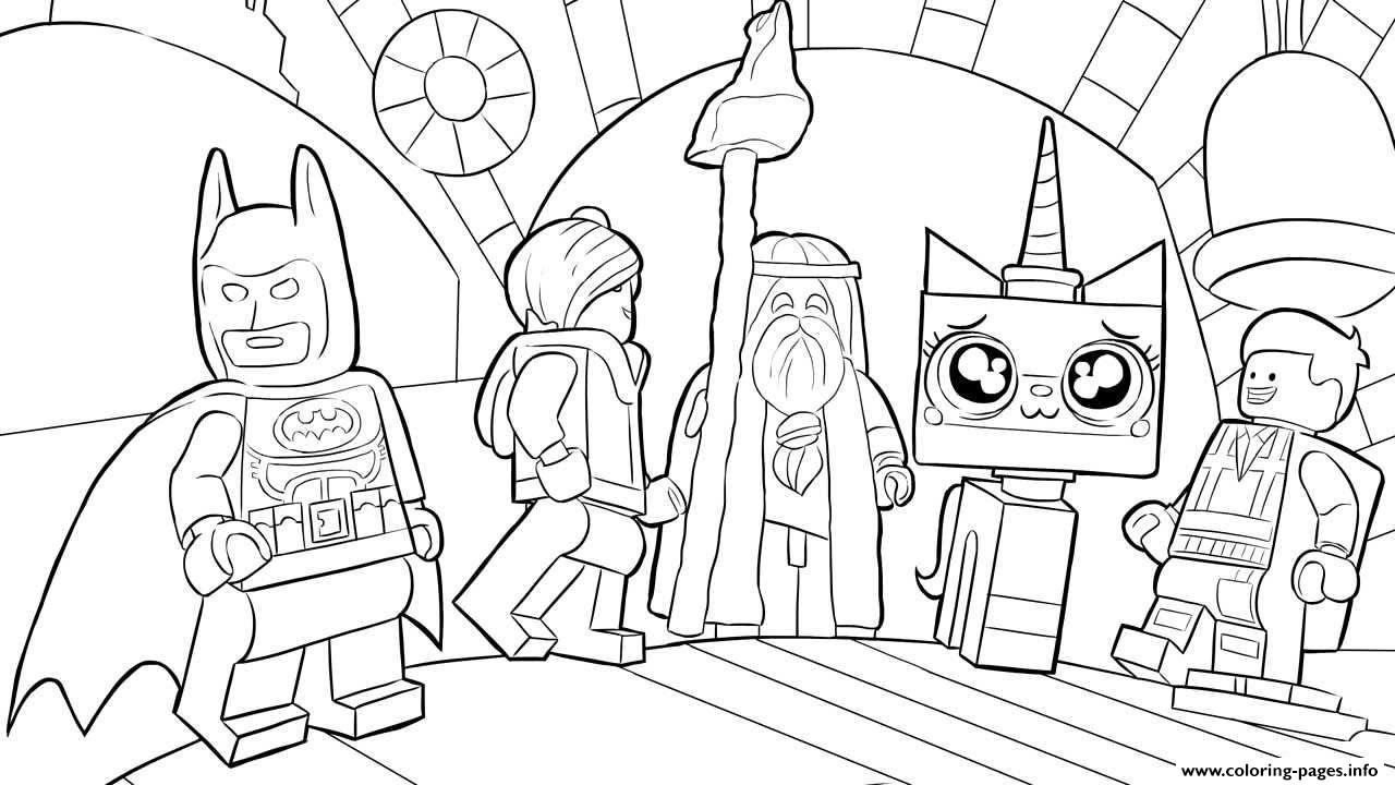 Lego Batman Coloring Pages