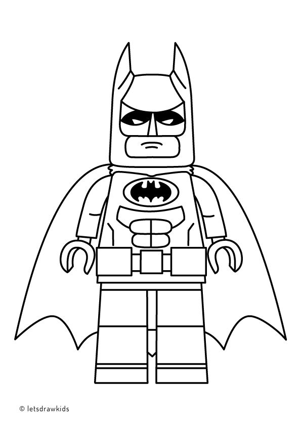 Lego Batman Movie Coloring Pages