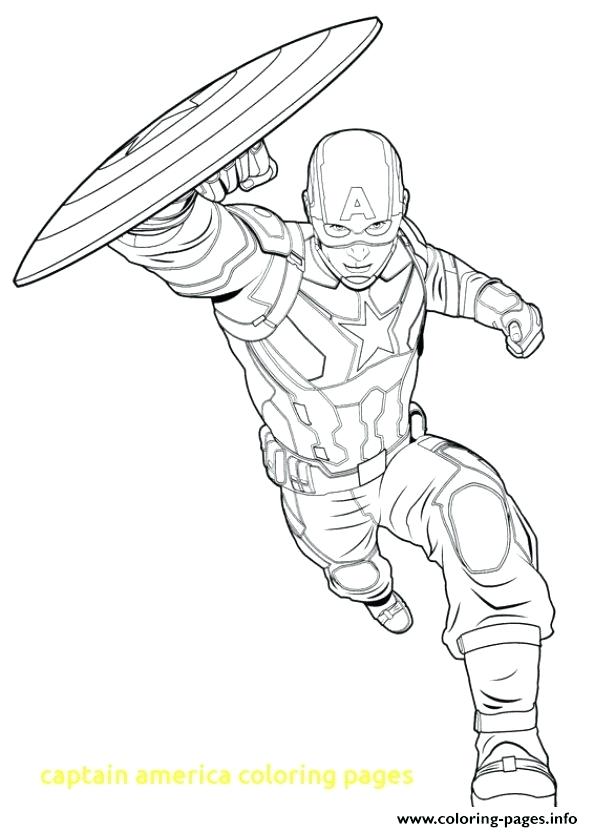 593x832 Captain America Coloring Page Captain Coloring Pages With Captain