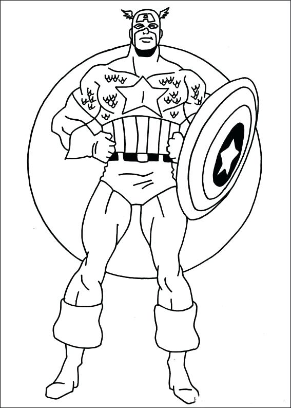 567x794 Captain America Coloring Page Captain Free Coloring Sheets Free