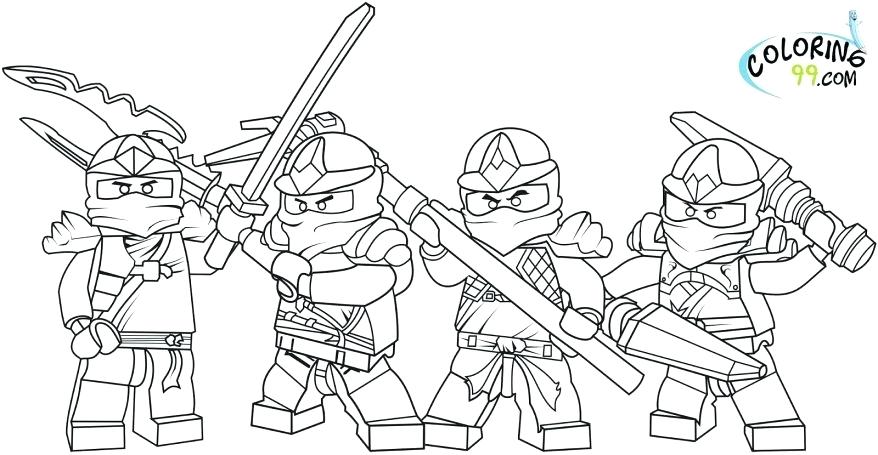 Lego City Police Coloring Pages