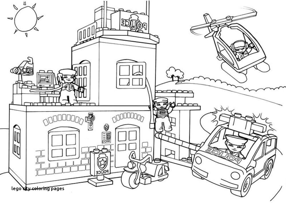1000x711 Lego City Coloring Pages