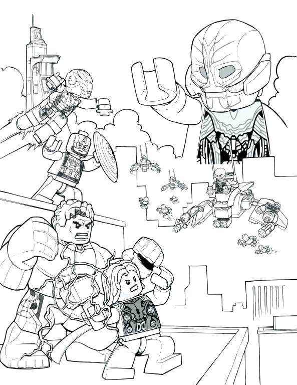 593x768 Lego City Police Coloring Pages Colouring