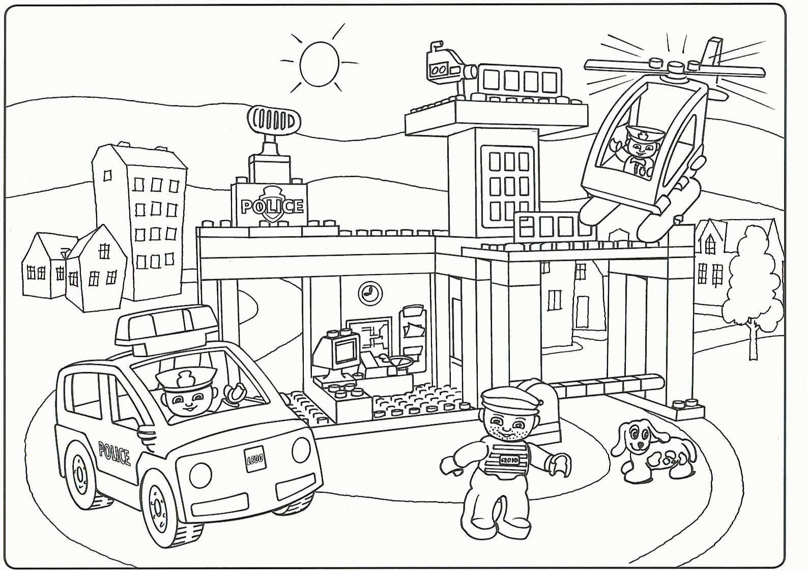 Lego City Coloring Pages New Coloring Page Lego City Coloring Home 1586x1123 Lego City Coloring Pages New Coloring Page Lego City Coloring Home