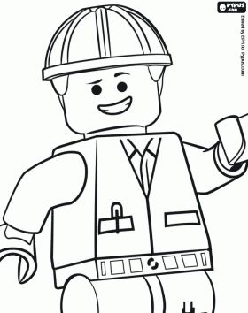 Lego Coloring Pages For Boys