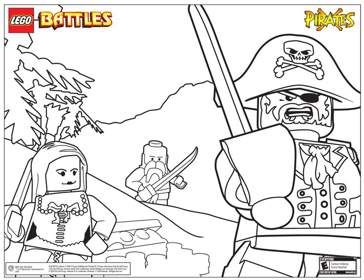 Lego Coloring Pages To Print
