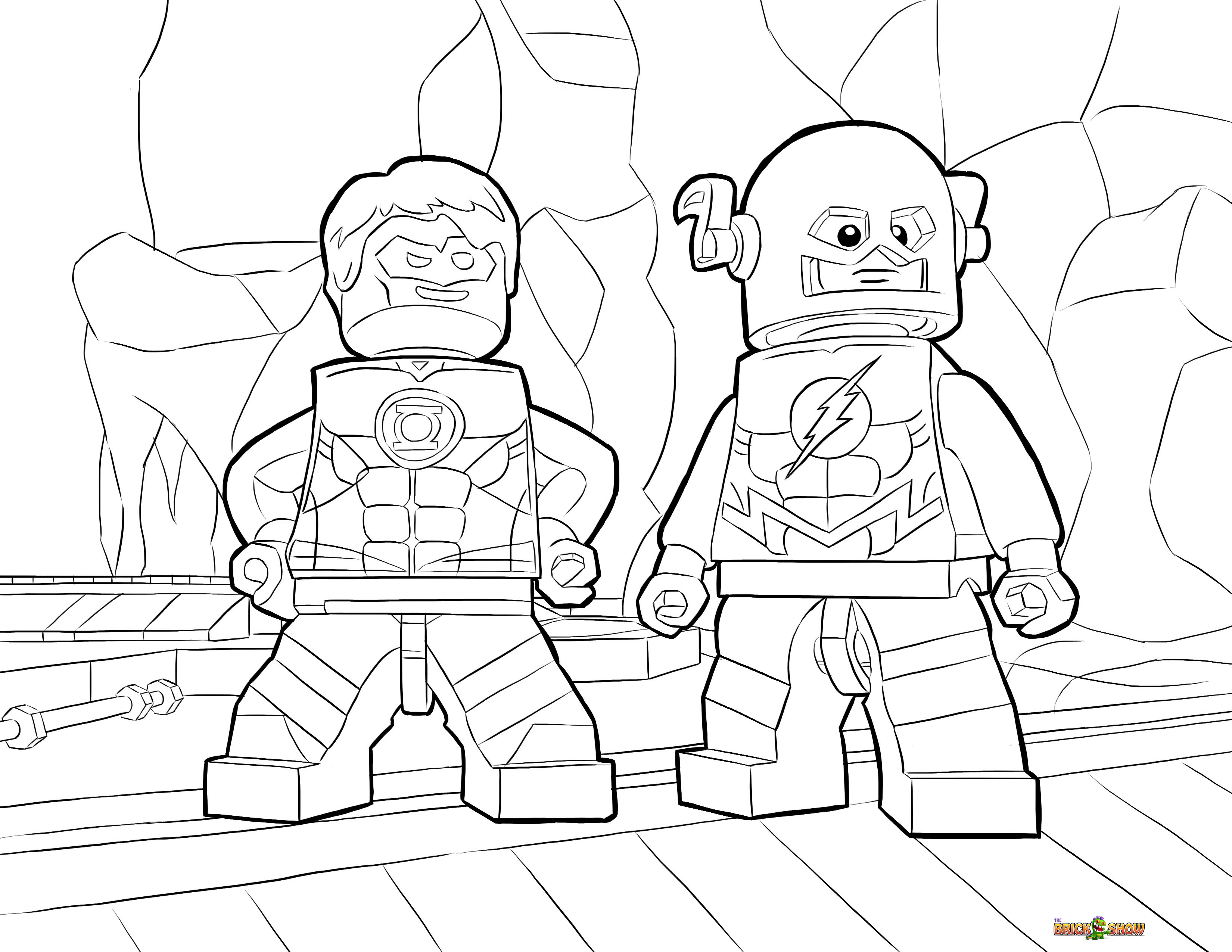 3300x2550 Lego Batman 3 Beyond Gotham Coloring Pages The Brick Fan