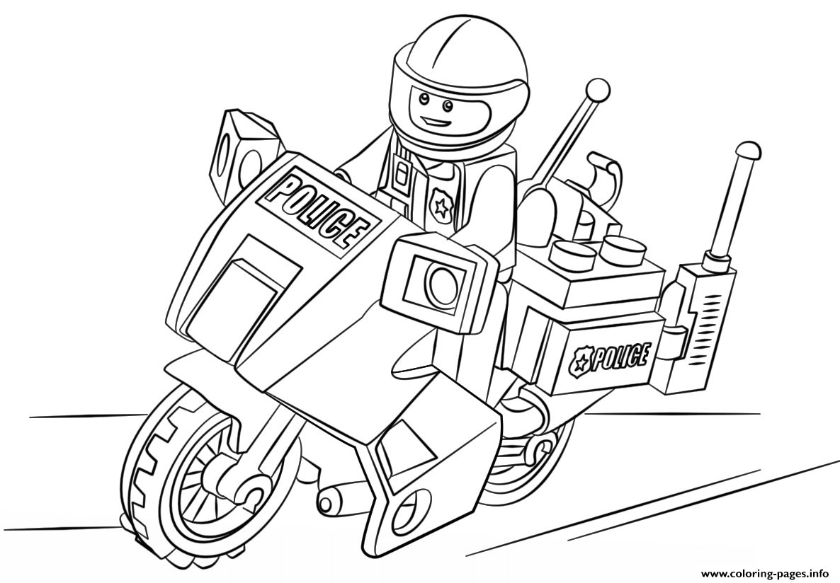 Free Download Lego Moto Police Car Coloring Pages Printable 1186x824 Free Download Lego Moto Police Car Coloring Pages Printable