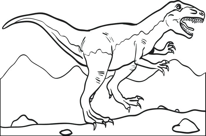 700x461 Free Printable T Dinosaur Coloring Page For Kids 2 Printable T