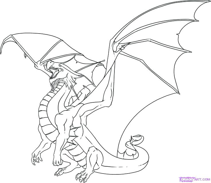 Lego Dragon Coloring Pages