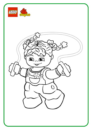 Lego Duplo Coloring Pages