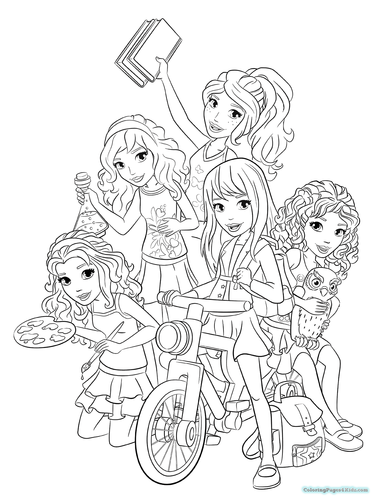 Lego Friends Coloring Pages And Girls And Livi Coloring Pages 1200x1600 Lego Friends Coloring Pages And Girls And Livi Coloring Pages