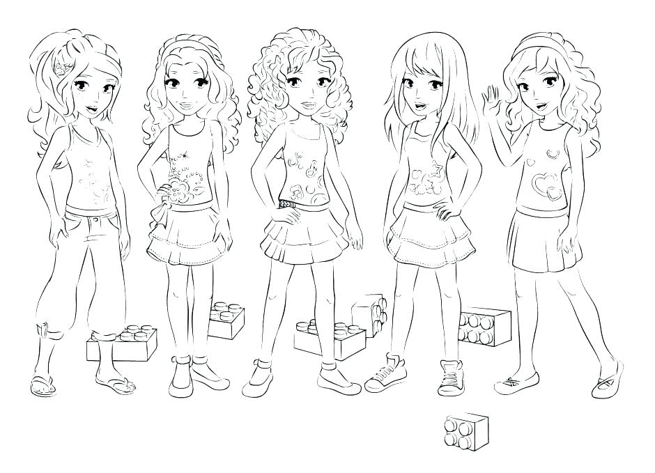 940x679 Lego Friends Printables Friends Coloring Book Also Friends
