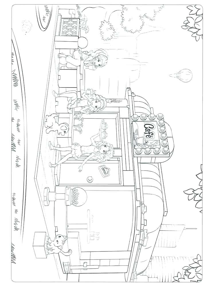 750x1000 Lego Friends Coloring Pages