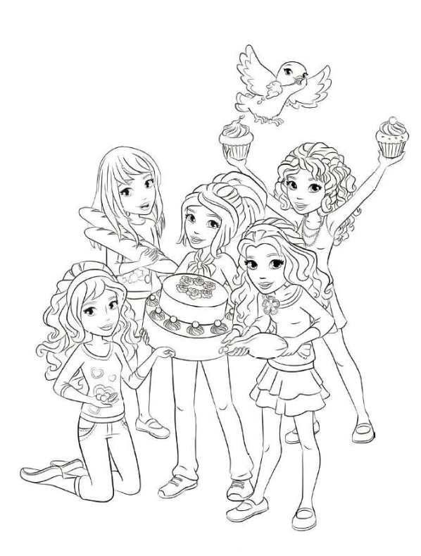 598x789 Lego Friends Coloring Pages