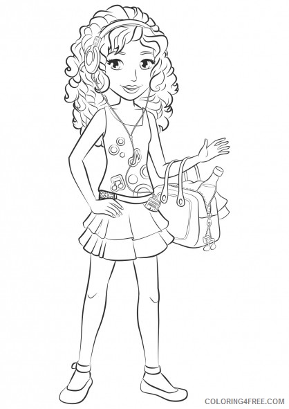 Lego Friends Olivia Coloring Pages at GetColorings.com | Free printable ...