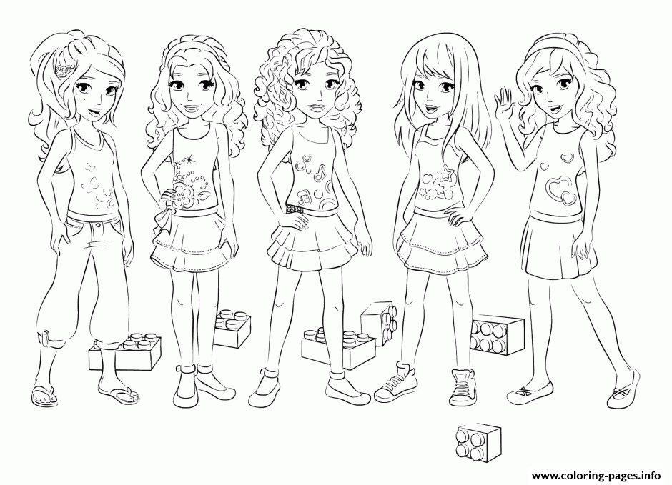 Lego Coloring Pages For Girls Download 940x679 Lego Coloring Pages For Girls Download