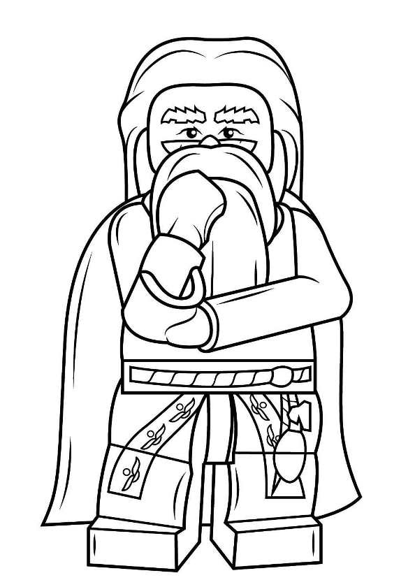 594x840 Kids N Fun.co.uk 8 Coloring Pages Of Lego Harry Potter