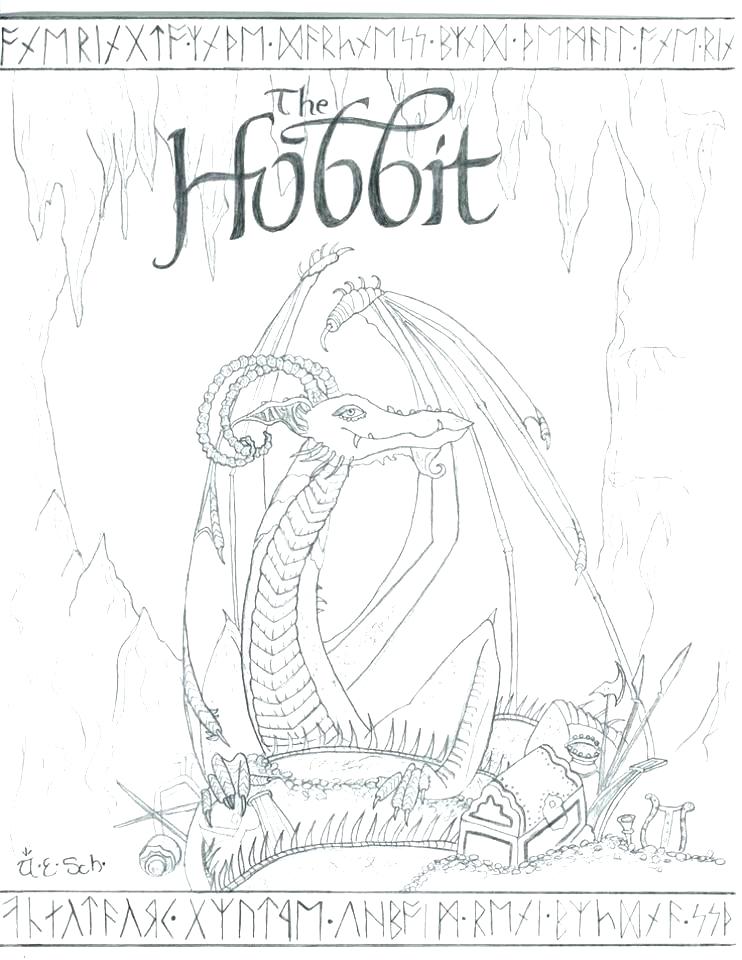 742x960 Hobbit Coloring Pages The Hobbit Coloring Pages Also Picture About