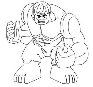 300x283 Lego Hulk Superheroes Coloring Pages