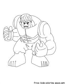 266x320 Print Out Lego Superheroes Hulk Coloring Pages Coloring Pages