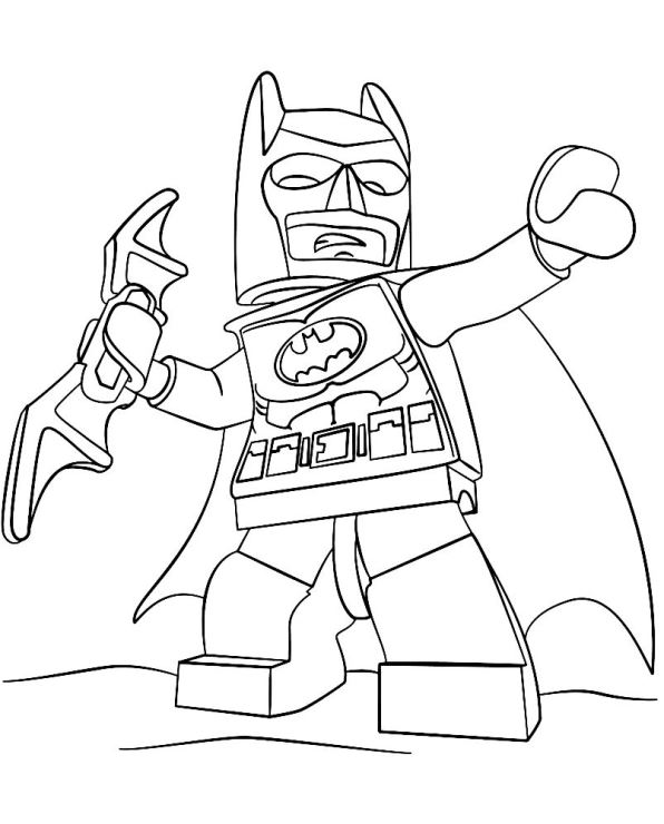596x740 Kids N 16 Coloring Pages Of Lego Batman Movie