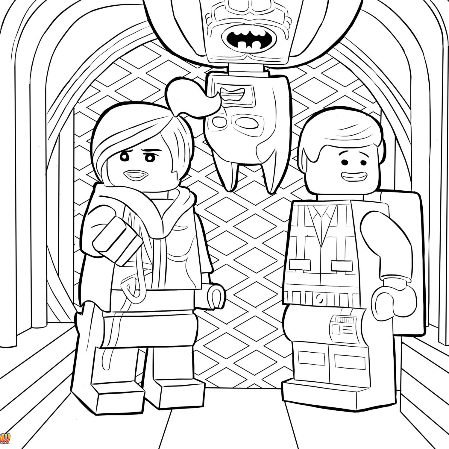 Lego Justice League Coloring Pages at GetColorings.com | Free printable ...