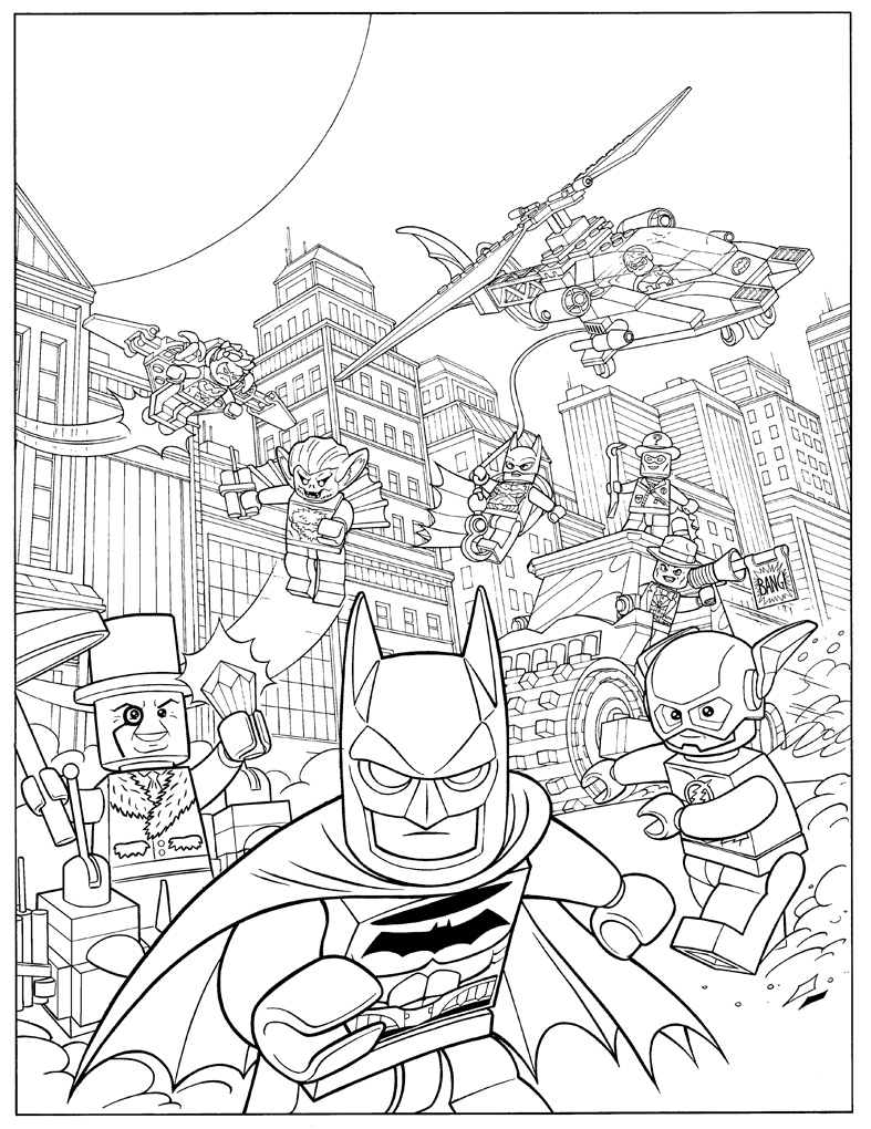 787x1020 Lego Justice League Coloring Pages