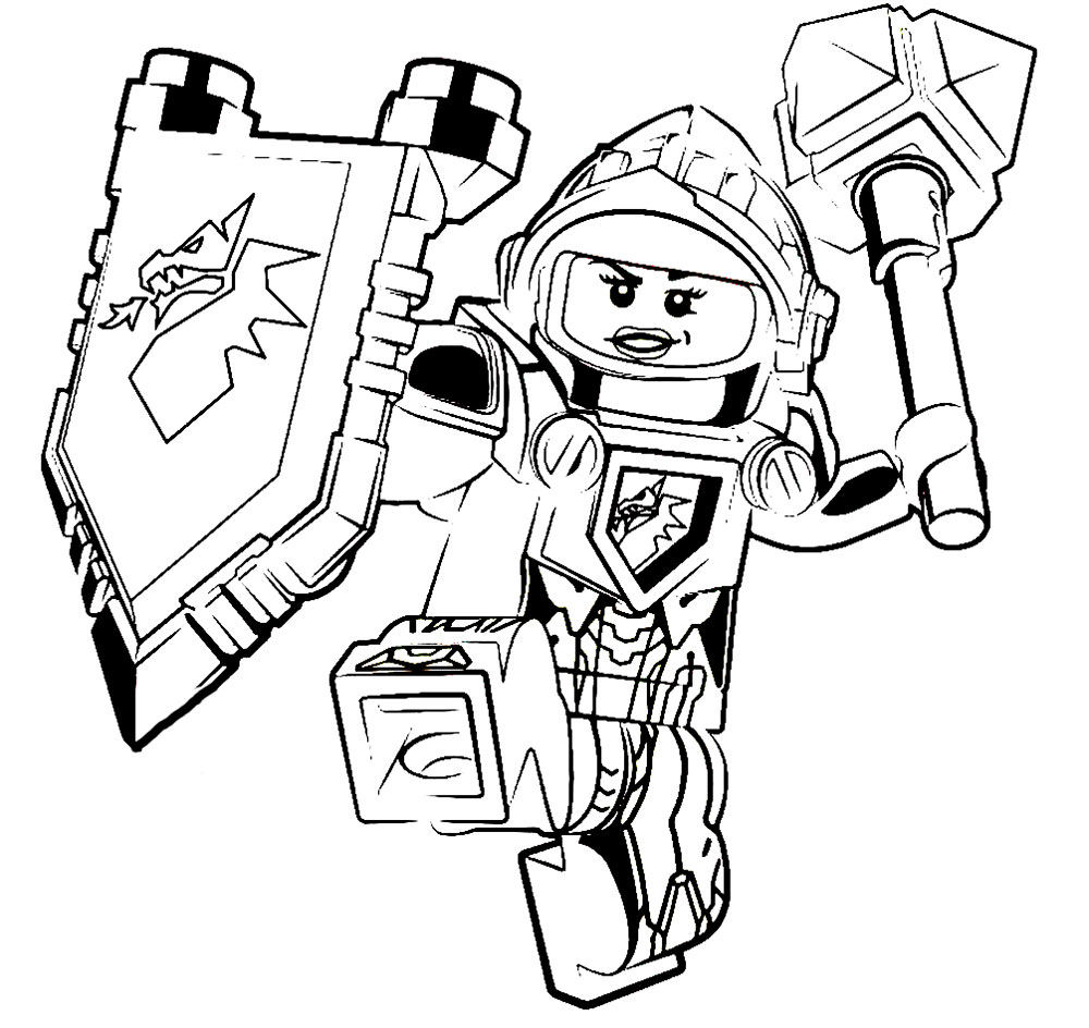 Lego Nexo Knights Coloring Pages 1000x944 Lego Nexo Knights Coloring Pages