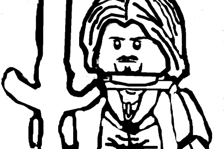 Aragorn Lego Lord Of The Rings Coloring Page School Coloring 450x300 Aragorn Lego Lord Of The Rings Coloring Page School Coloring