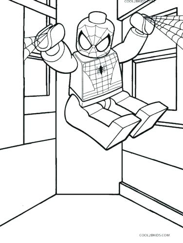 376x500 Lego Man Coloring Page Medium Size Of Man Coloring Page Superhero