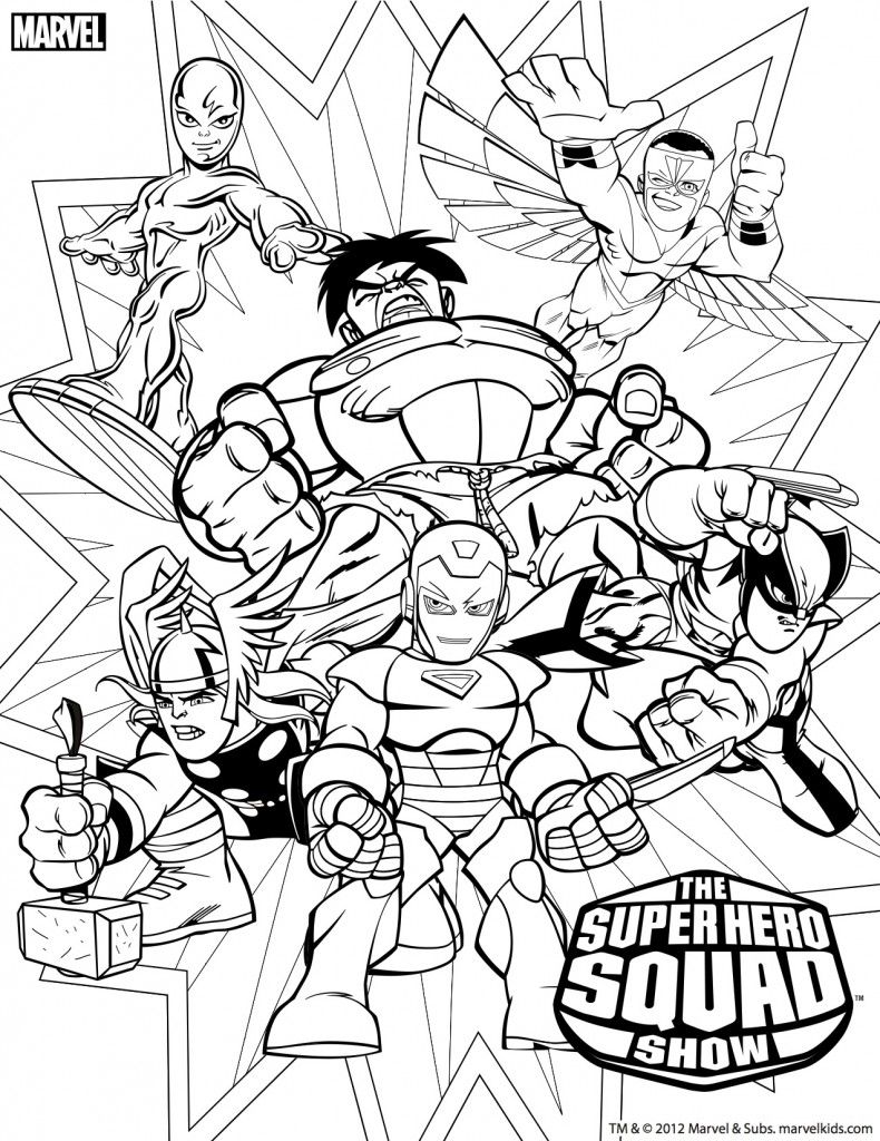 Marvel Heroes Coloring Pages 790x1024 Marvel Heroes Coloring Pages