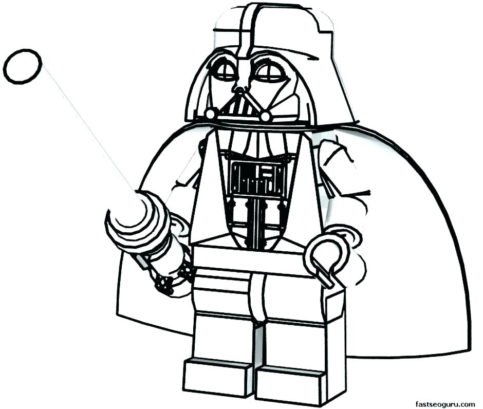 940x796 Lego Minifigure Coloring Pages