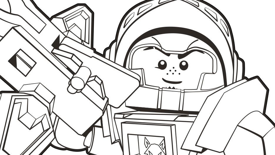 Lego Nexo Knights Coloring Pages