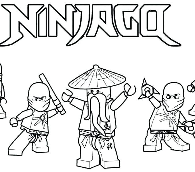 678x600 Coloring Pages With Coloring Pages Printable Lego Ninjago Twin