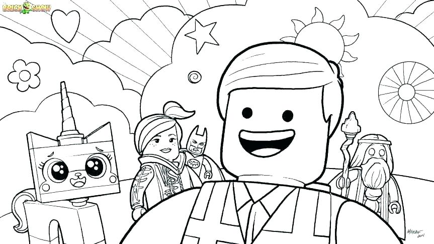 863x485 Ninjago Coloring Page