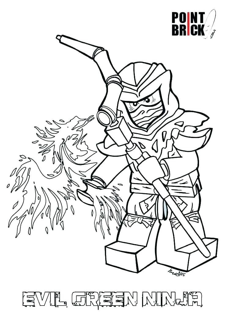 Lego Ninjago Coloring Pages Kai Zx At GetColorings Free Printable 