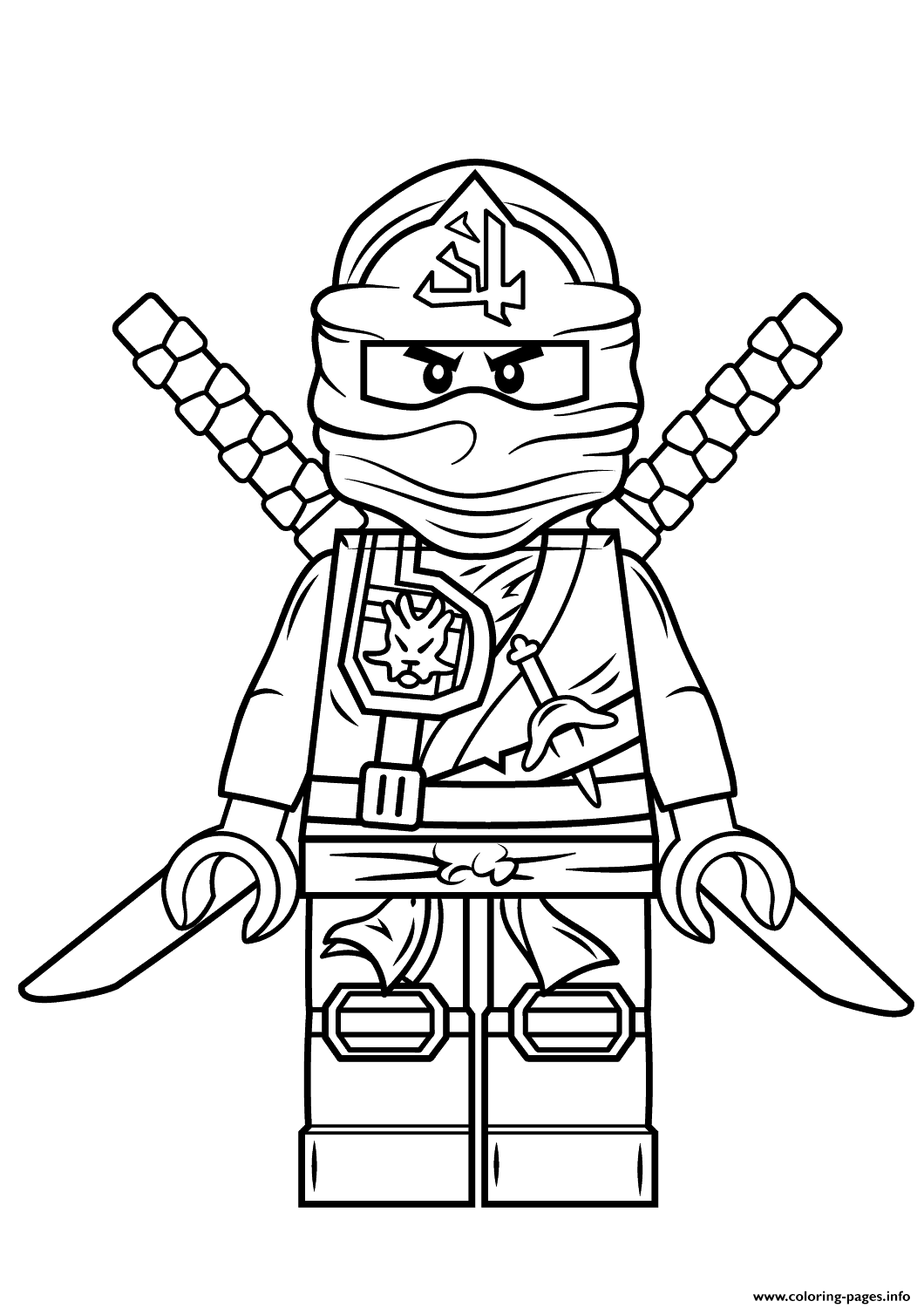 Enormous Coloring Pages Ninjago Lego Green Nin 1060x1500 Enormous Coloring Pages Ninjago Lego Green Nin