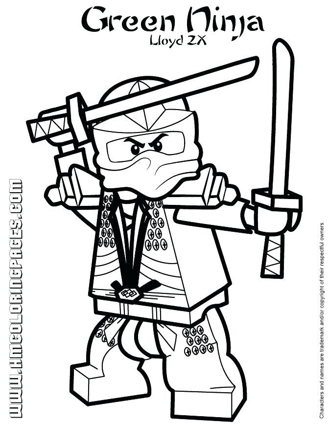 670x867 Lego Ninjago Coloring Pages Free Ninjago Lego Coloring Pages