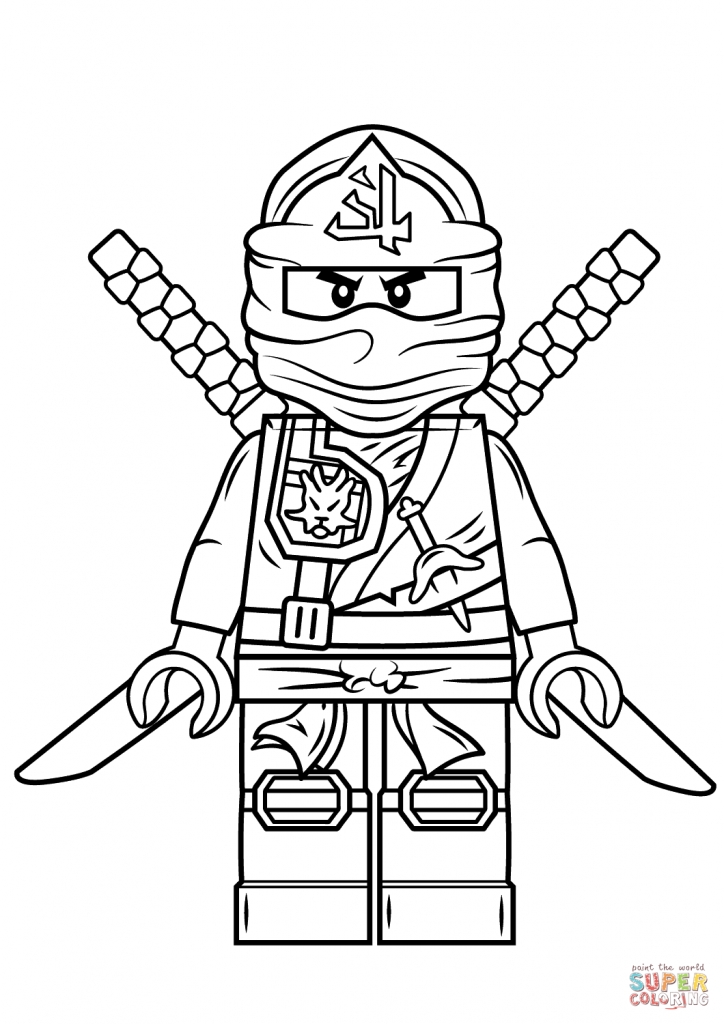 Lego Ninjago Kai Coloring Pages at GetColorings.com | Free printable ...