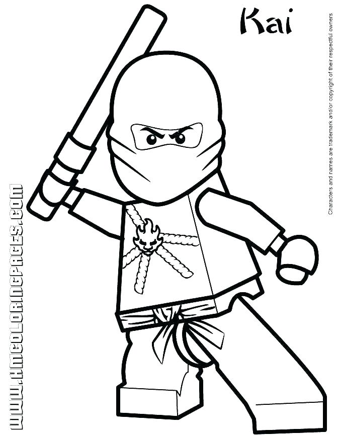 Lego Ninjago Coloring Pages Zane 670x867 Lego Ninjago Coloring Pages Zane