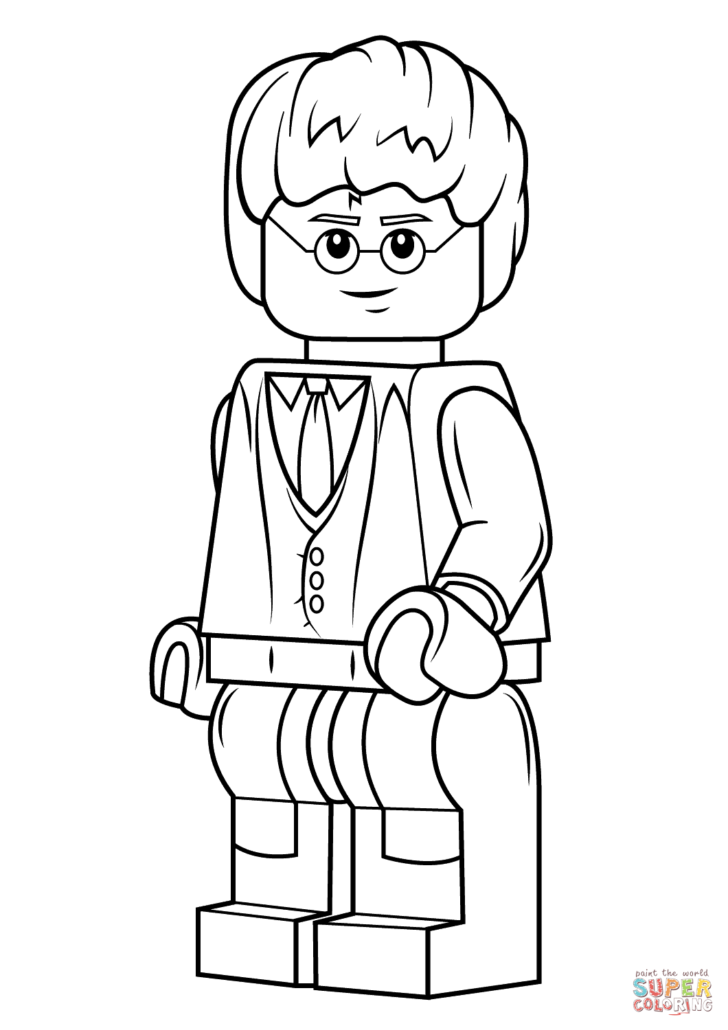 Growth Lego Person Coloring Pages Harry Potter 1060x1500 Growth Lego Person Coloring Pages Harry Potter
