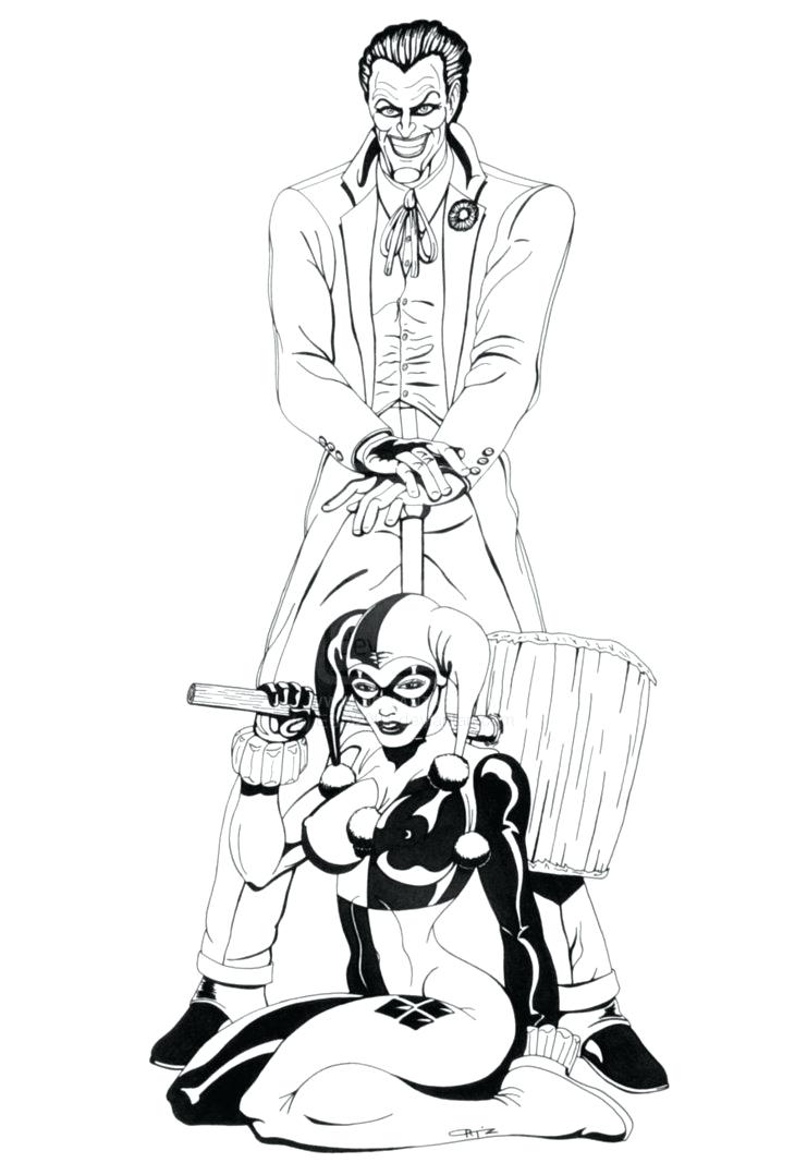 Coloring Pages ~ Harley Quinn Coloring Pages And Poison Ivy By 741x1078 Coloring Pages ~ Harley Quinn Coloring Pages And Poison Ivy By