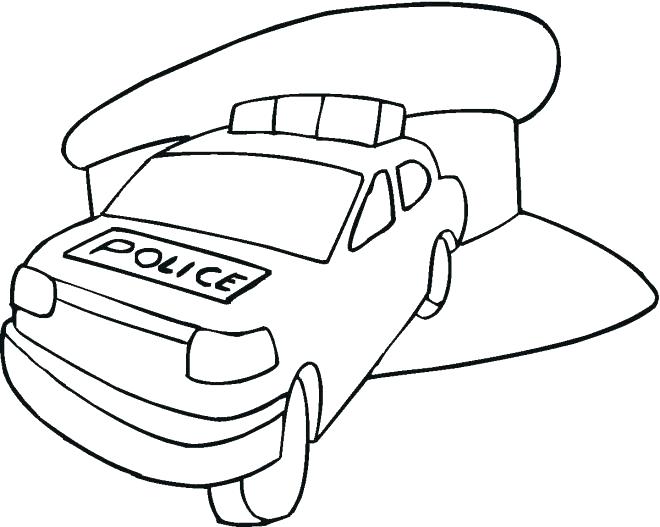 660x527 Police Cars Coloring Pages Police Car Coloring Sheet Page Pages 7