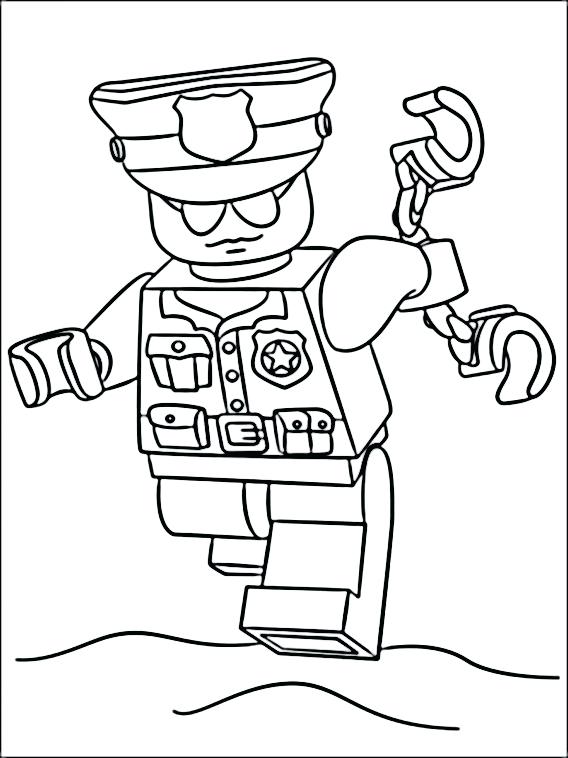 568x758 Policeman Coloring Page Police Coloring Pages 9 Policeman Hat