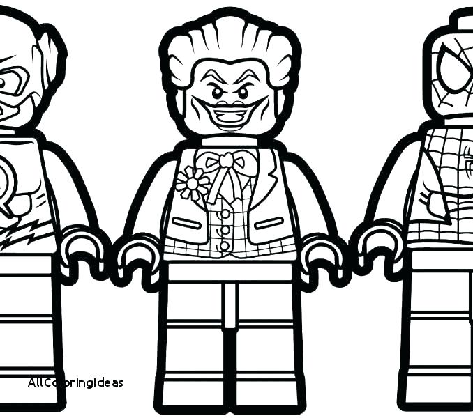 678x600 Lego Coloring Sheets