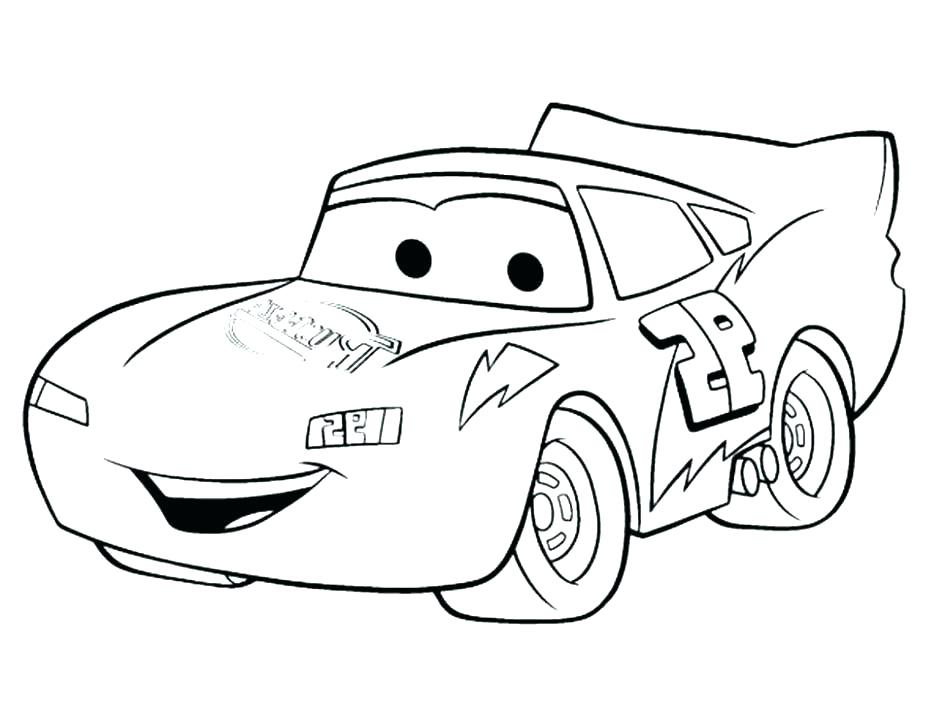 945x709 Race Car Coloring Pages Free Printable Kids Coloring Race Car
