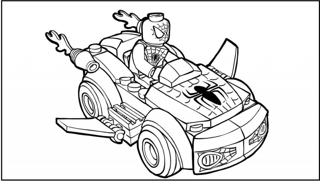 Lego Spiderman Coloring Pages 12 1024x579 Lego Spiderman Coloring Pages 12