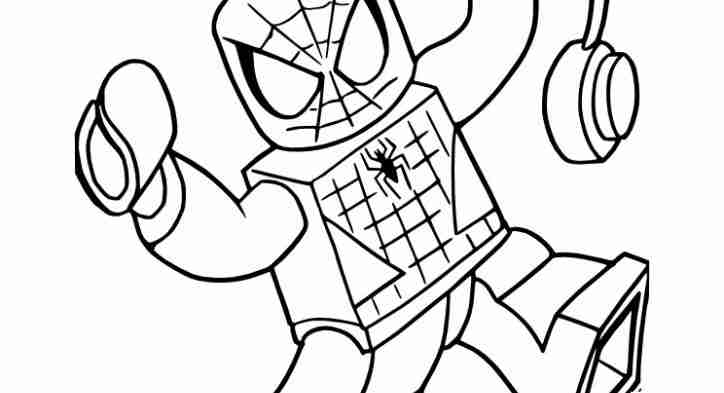 Lego Spiderman Coloring Pages Adorable Olegratiy 724x393 Lego Spiderman Coloring Pages Adorable Olegratiy