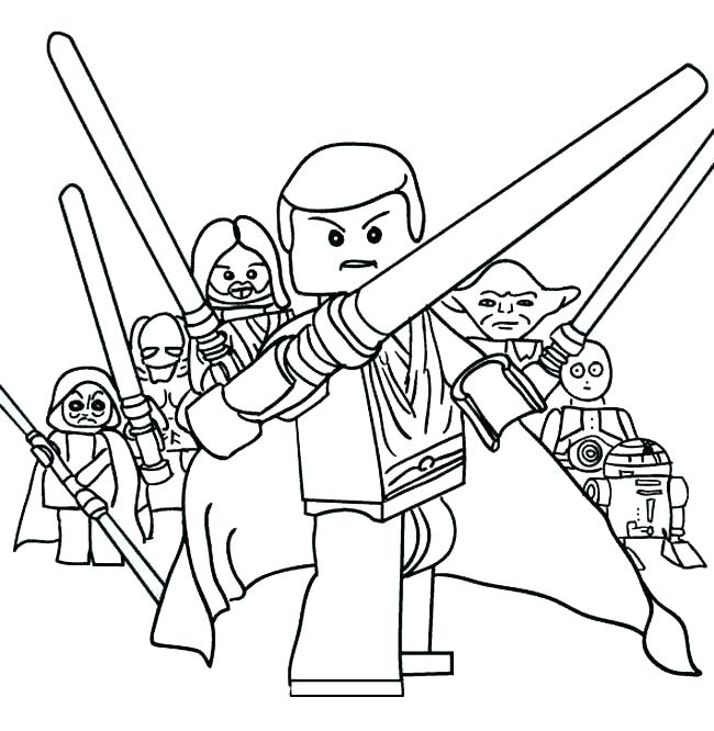 Lego Star Wars Coloring Pages 650x666 Lego Star Wars Coloring Pages